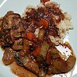 recette Poulet façon couscous