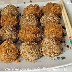 recette Boulettes de thon façon sushi