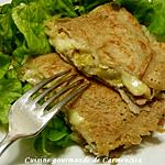recette Galette de Sarrasin à la raclette et fondue d'endives