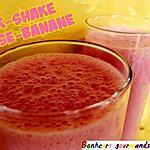 recette Milk-shake fraise-banane