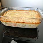 recette Gratin de courgettes au chorizo