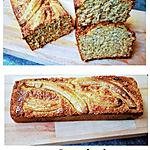 recette BANANA BREAD FLOCONS D'AVOINE /NOIX DE COCO