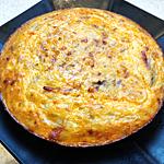 recette omelette aux endives et chorizo au four
