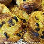 recette Petits pains aux raisins