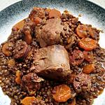 recette lentille au filet mignon chorizo au cookéo