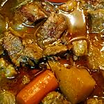 recette Beef casserole (casserole ou ragoût de boeuf)