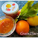 recette Confiture d'agrumes, orange, citron, clémentine