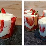 recette DOUCEUR FAÇON TIRAMISU AUX FRAISES