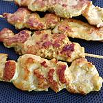 recette Brochettes de poulet satay (Recette Thaïlandaise)