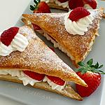 recette Mille feuilles fraises/chantilly maison