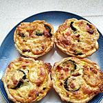 recette tartelette courgette tomate
