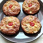 recette tartelette sans pate boursin champignons bacon