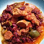 recette sauté de porc haricot rouge chorizo