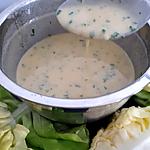 recette Sauces à salade avec une poignée de verdure