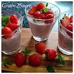 recette Panna cotta aux fraises