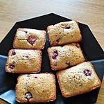 recette financiers a la framboise