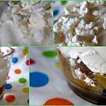 recette Fraicheur à la rhubarbe et aux meringues