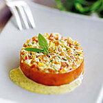 recette Tartare de truite de Scott Serrato( recette minceur)