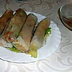 recette Rouleaux de printemps