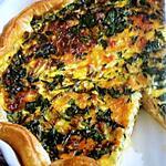 recette Tarte à la courgette et aux lardons