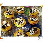 recette Abricots au chèvre, olives, noisettes -TAPAS