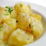 recette Pommes de Terre à la Crème Fraîche & aux Herbes