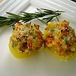 recette Originale pomme de terre et ses petits Légumes au fromage