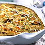 recette Gratin aux fruits de mer économique