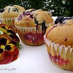 recette ~Muffins explosions de fruits~