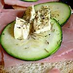 recette Kroc courgette & St Marcellin