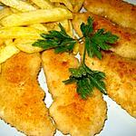 recette Aiguillettes de poulet en panure de parmesan!!!