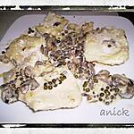 recette loup de mer au poivre vert