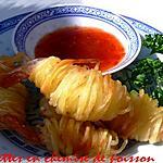recette crevettes en chemise de poisson