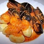 recette Moules farcies à la setoise