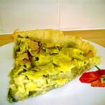 recette quiche aux poireaux