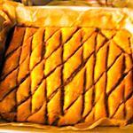 recette Baklawa rapide : gâteau aux amandes qui sert de petits fours