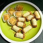 recette Bâtonnets aux amandes