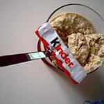 Soupe : recette mousse au barres kinder!!!!!!