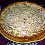 Quiche thon/tomates/cantal
