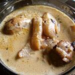 recette Fricassée de poulet aux poires à la croate