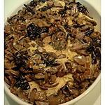 Jaune d'oeuf : recette Spaghettis aux deux champignons