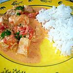 Curry de saumon