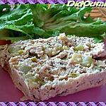 recette Terrine de thon aux courgettes