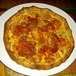 recette tarte à la tomates ,moutarde et mozarella