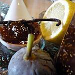 recette Confiture de figues rouges ou blanches a la vanille et citon