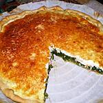 recette tarte aux épinards et au saumon
