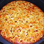 recette TARTE PAYSANNE AUX POMMES CARAMELISEES