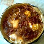 recette TARTE A LA SAUCE TOMATE AU JAMBON ET OEUFS