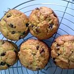 recette MUFFINS AUX RAISINS