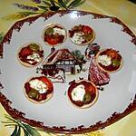 recette mini tarte feuilletté aux senteurs de provence